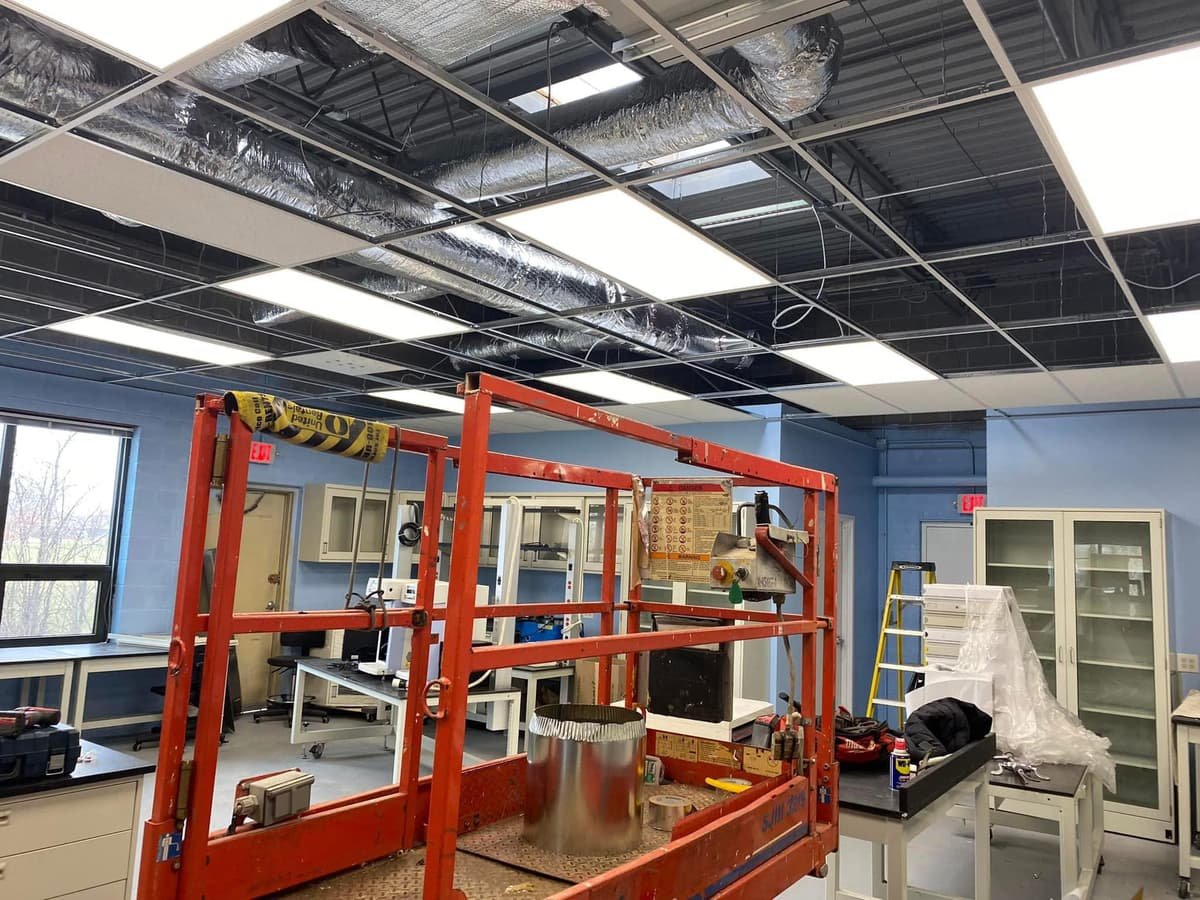 Commercial contracting and renovation project